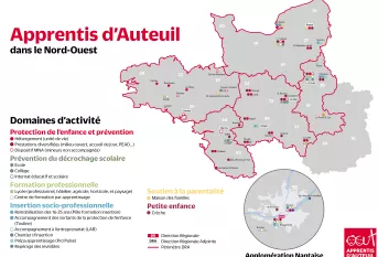 Carte du Nord Ouest
