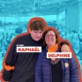 Raphaël et sa maman Delphine